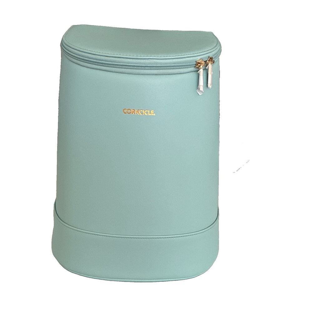Corkcicle Eola Backpack Cooler Seafoam Green Blue Teal Neoprene Waterproof NWT